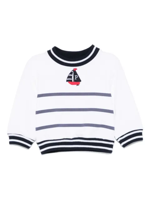 Patachou boat-embroidered sweater