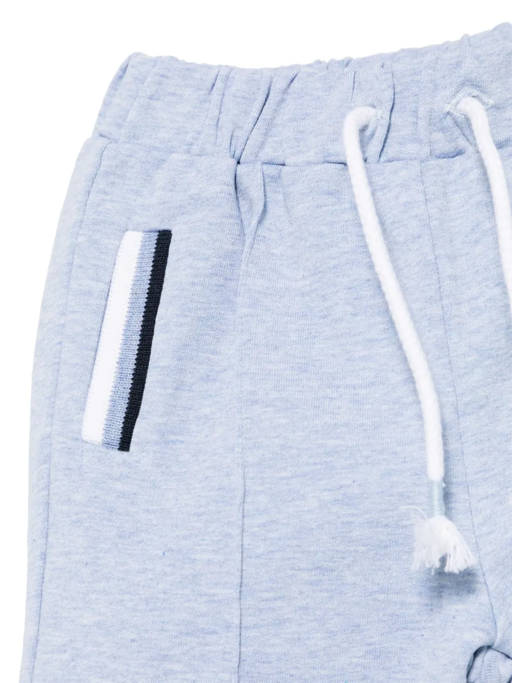 Patachou Top en shorts met geborduurd logo Wit