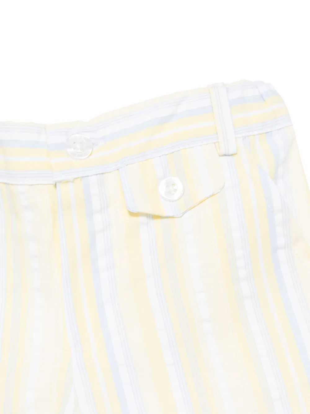 Patachou Gestreepte top en shorts Wit