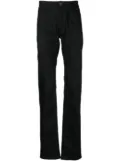 Raf Simons logo-patch trousers - Black