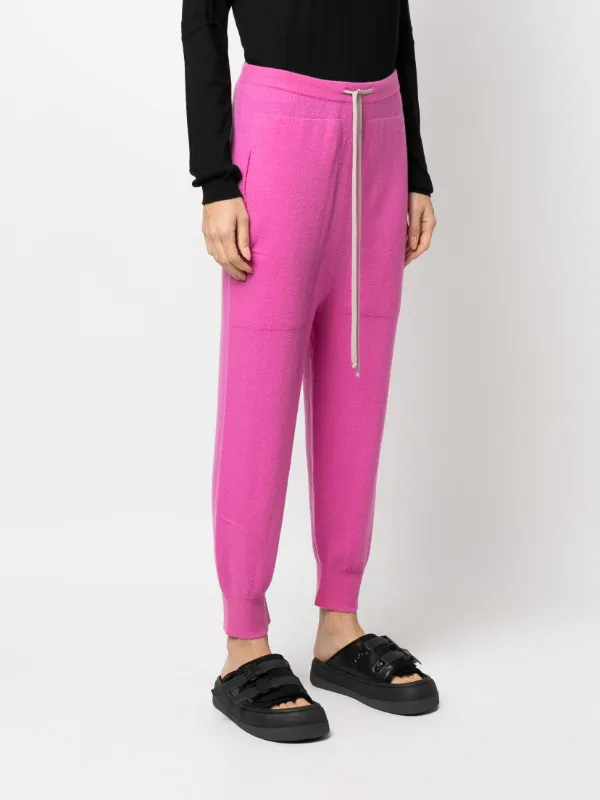 rick owens cashmere pants