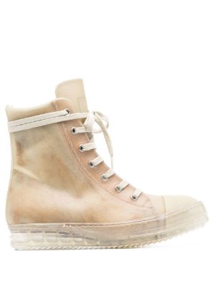 Rick Owens Baskets Semelles Transparentes Farfetch