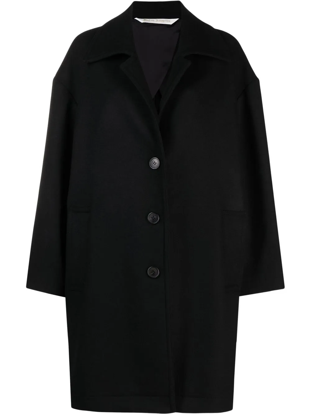 

Palm Angels single-breasted coat - Black