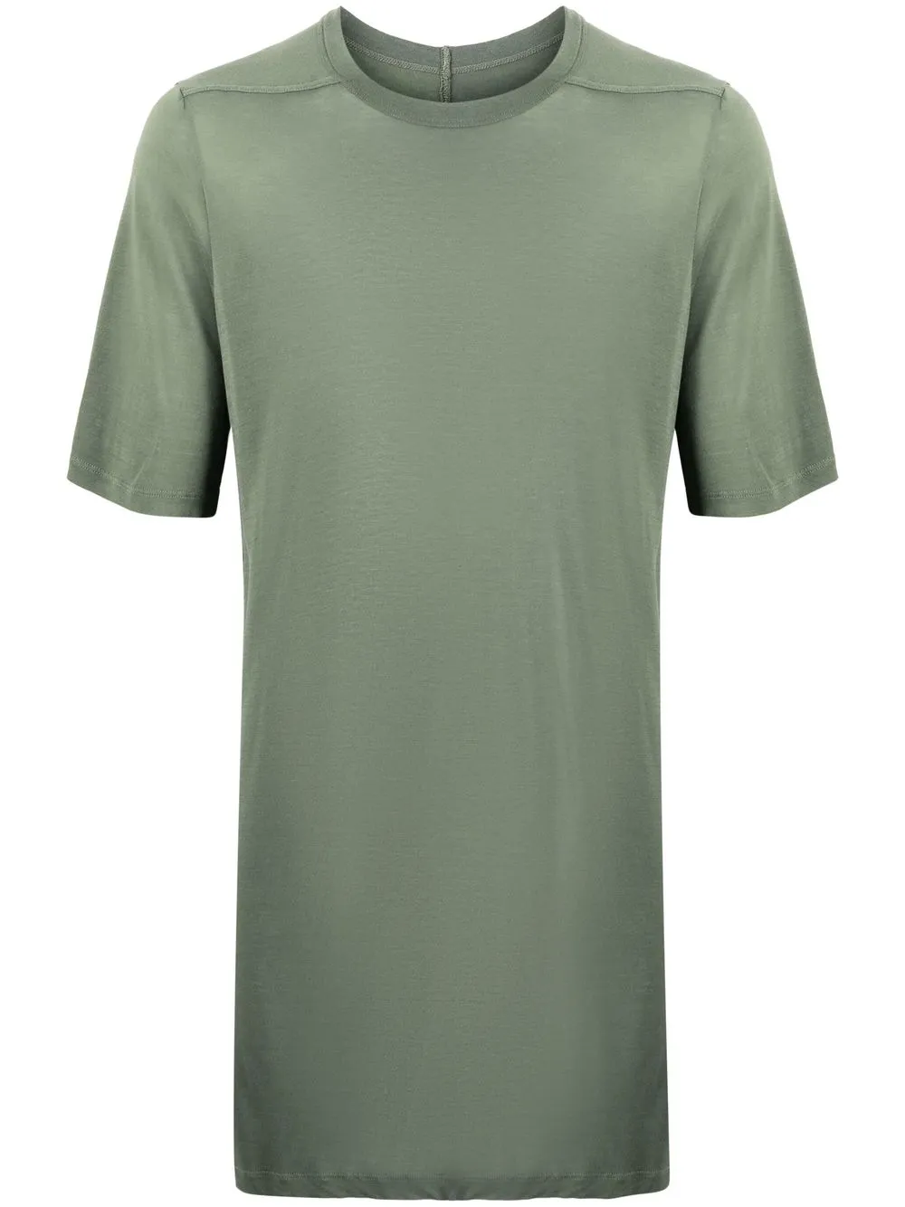 

Rick Owens crew neck long-length T-shirt - Green
