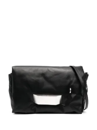 Griffin large leather shoulder bag top