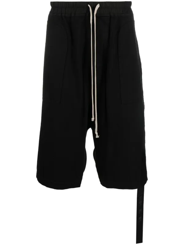 Rick Owens DRKSHDW Rick's Bela Cotton Shorts - Farfetch