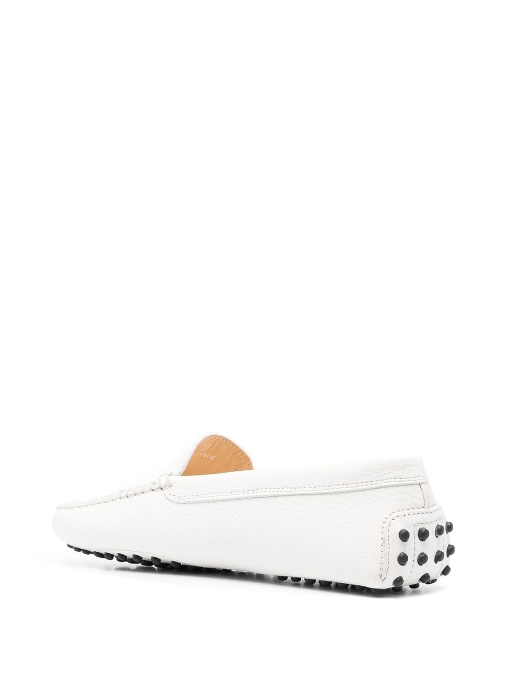 Shop Tod's Gommino Driving Shoes In White