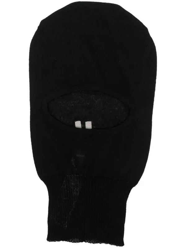 Rick Owens Skull Virgin Wool Balaclava - Farfetch