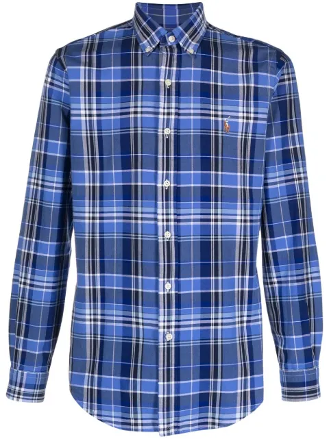 Polo Ralph Lauren check-print long-sleeve shirt 