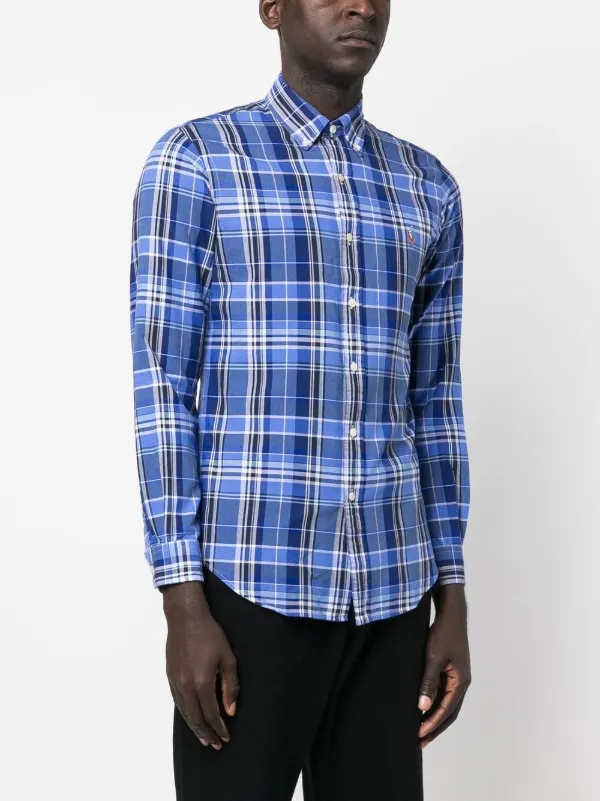 Mens ralph shop lauren checked shirt