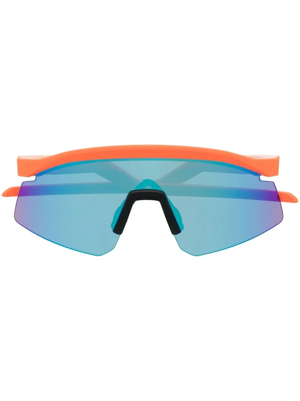 

Oakley logo-print oversize sunglasses - Orange