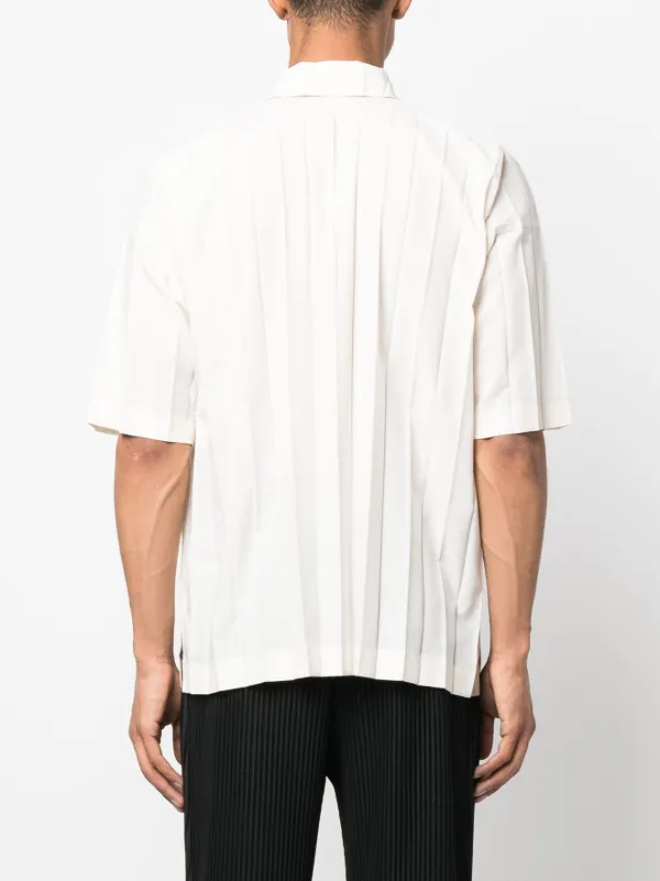 Homme Plissé Issey Miyake Edge ショートスリーブ シャツ - Farfetch