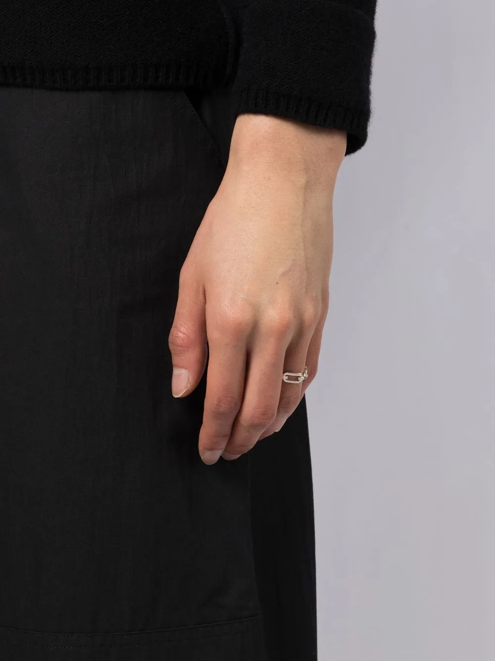 Stolen Girlfriends Club Helsing chainlink Ring Farfetch