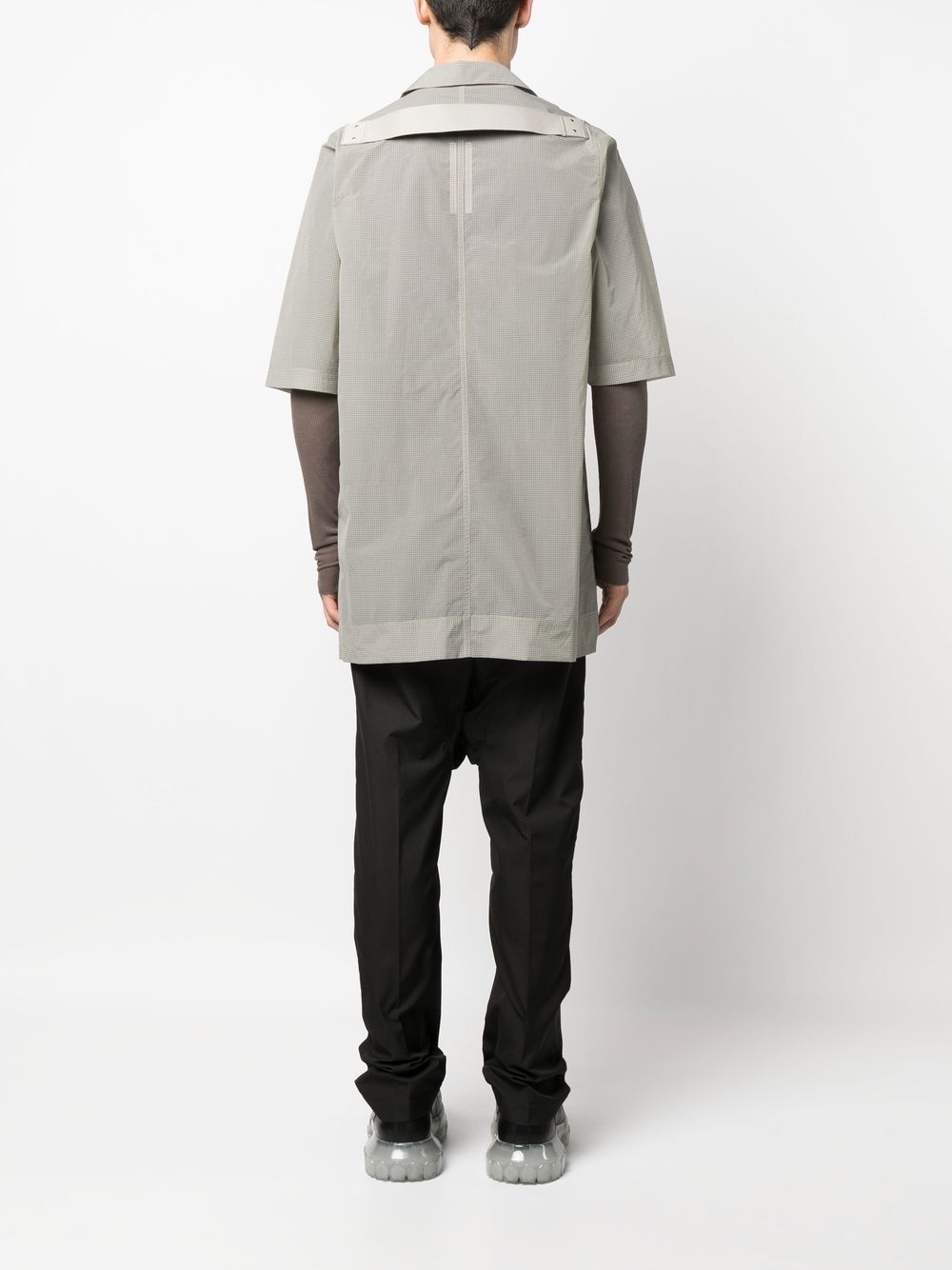 Rick Owens Magnum Tommy Shirt In Neutrals | ModeSens