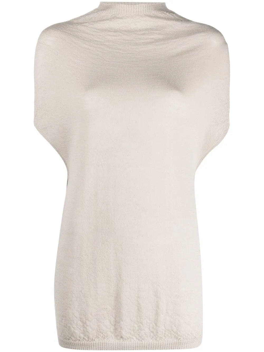 

Rick Owens loose-fit sleeveless top - Neutrals