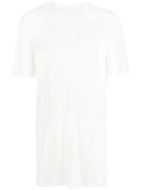 Rick Owens crew neck long-length T-shirt