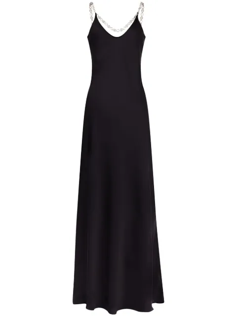 Rabanne chain-link shoulder strap dress