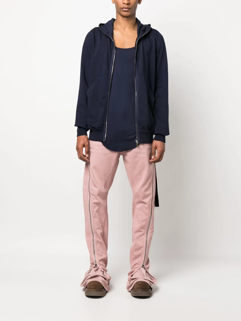 Rick Owens Ruimvallende jeans - Roze