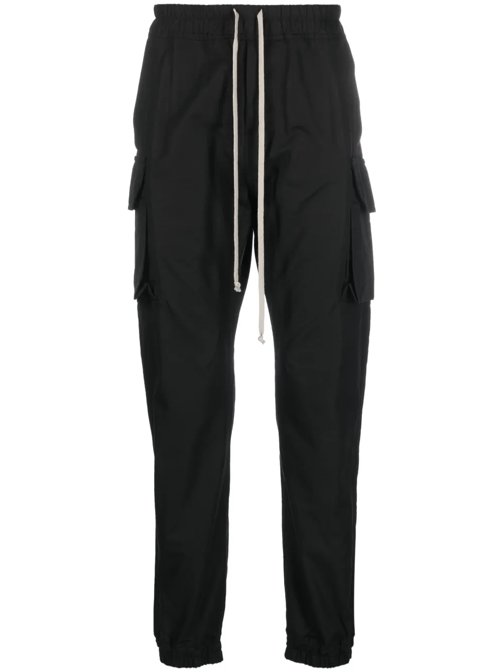 RICK OWENS DRKSHDW CARGO TAPERED TROUSERS