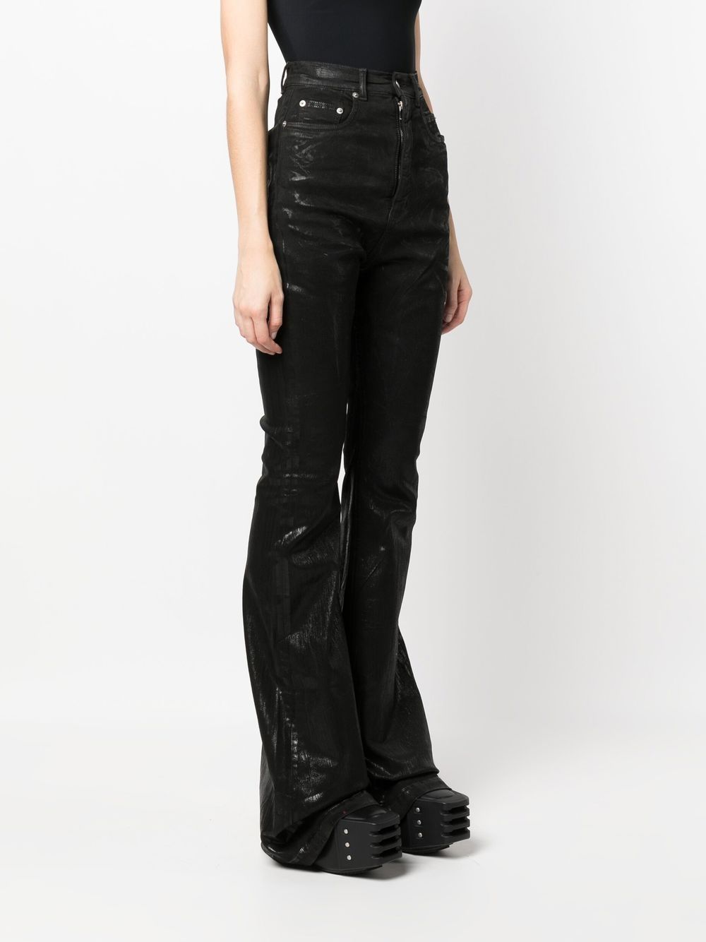 rick owens drkshdw bolan bootscut denim | www.carmenundmelanie.at