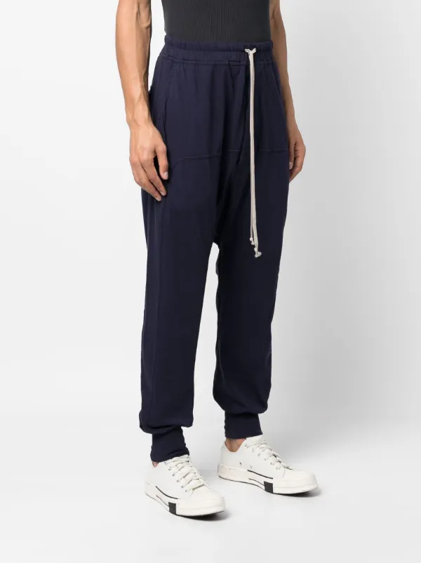 Rick Owens DRKSHDW Prisoner drawstring-waist Cotton Trousers