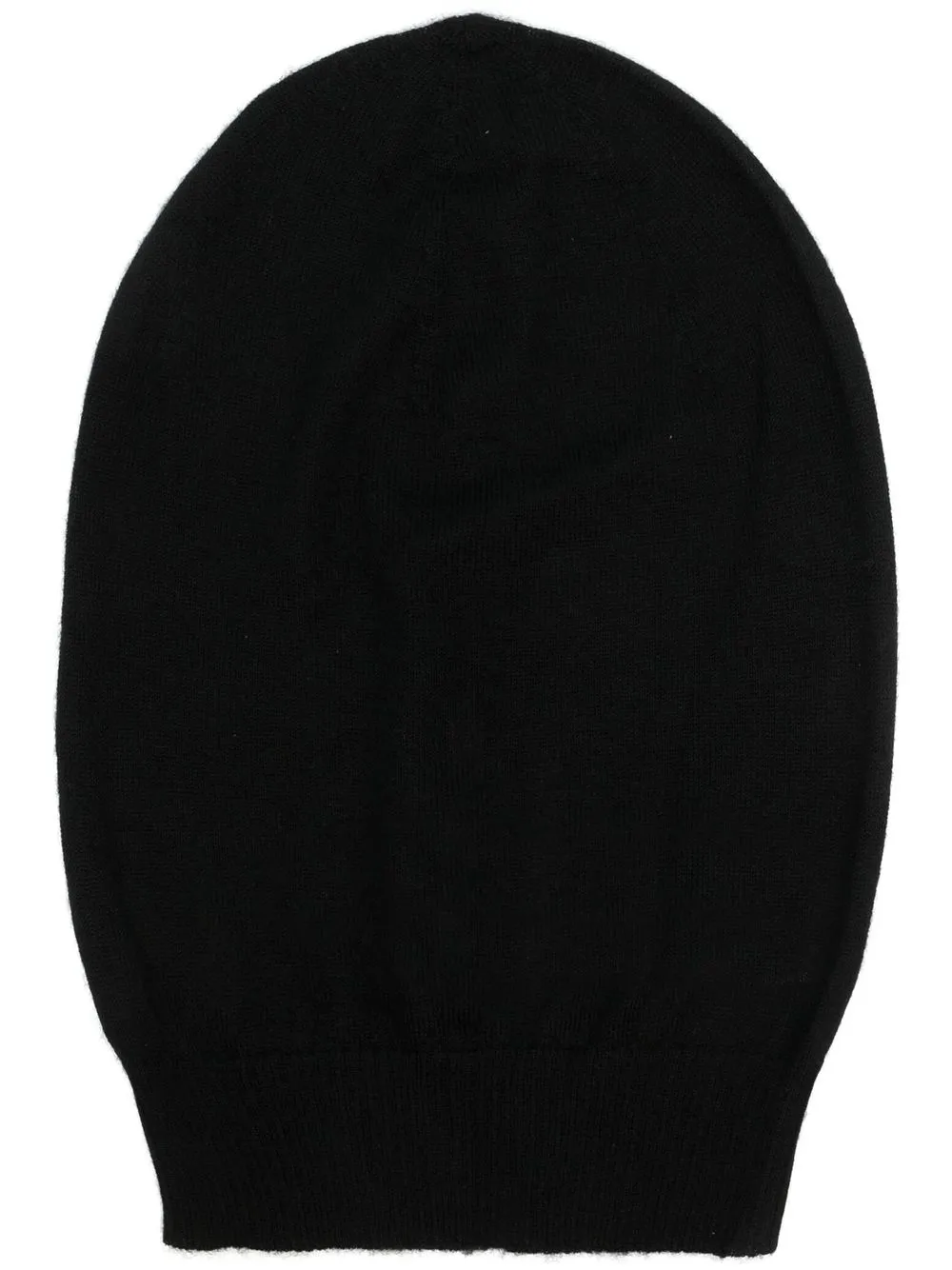 

Rick Owens cashmere knitted hat - Black