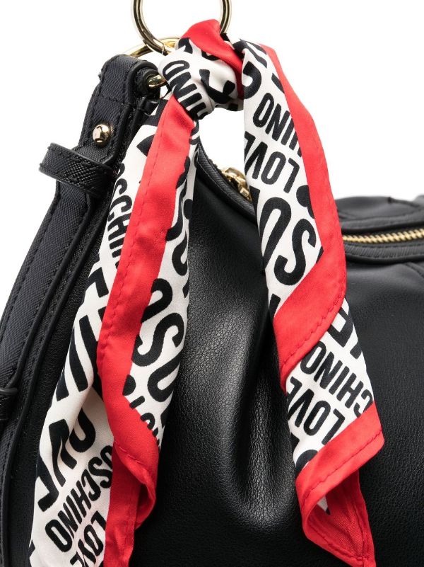 Love Moschino logo-plaque zip-up Tote Bag - Farfetch