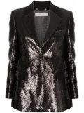 Golden Goose sequin single-breasted blazer - Grey