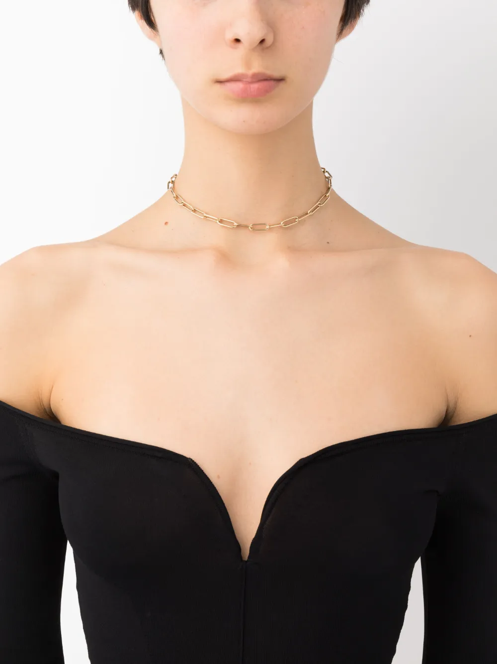 Ef Collection Lola 14kt geelgouden halsketting