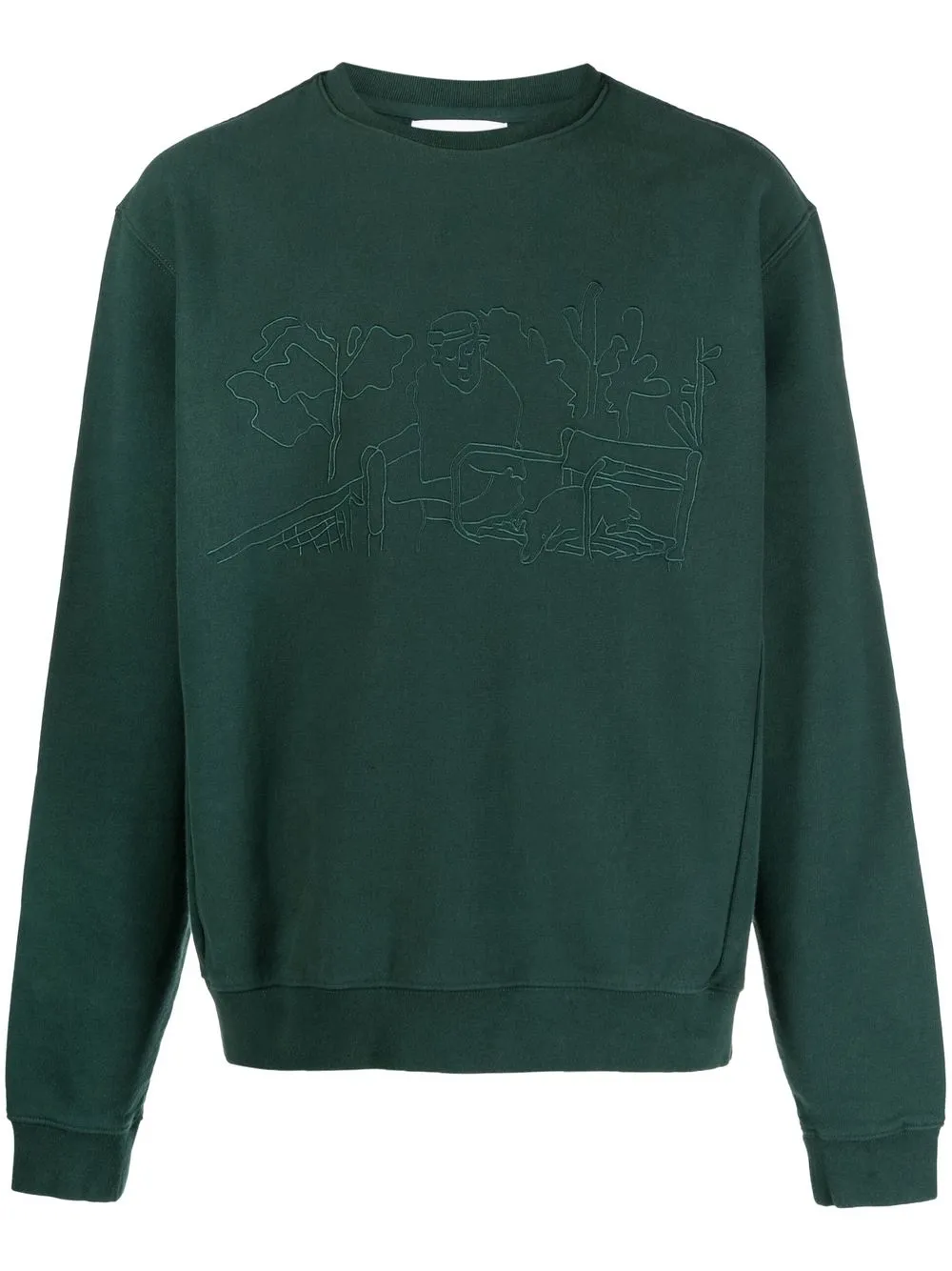 

Palmes sudadera Francis - Verde