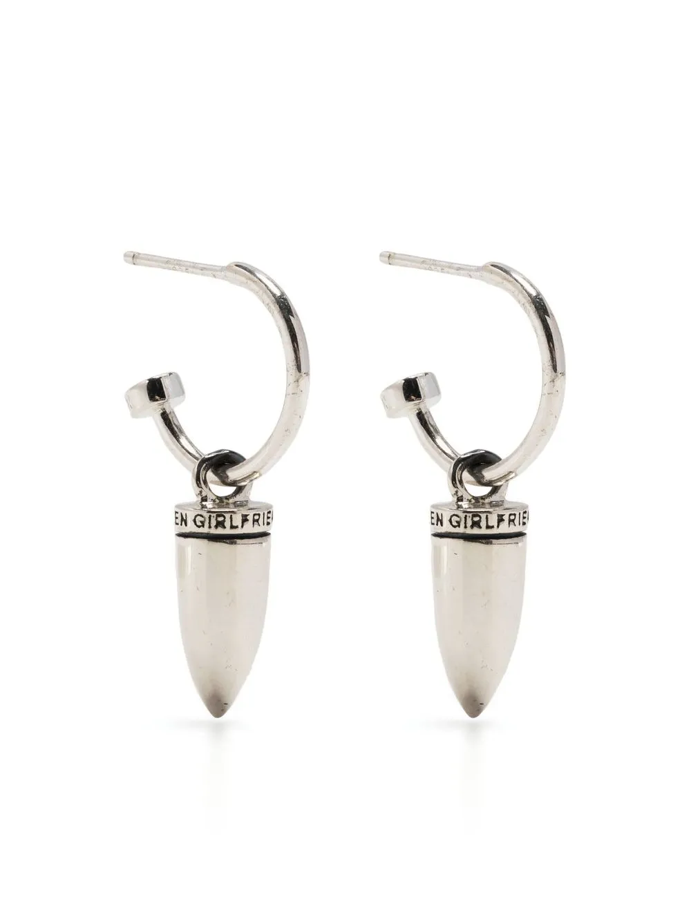 

Stolen Girlfriends Club Bullet Love Anchor earrings - Silver