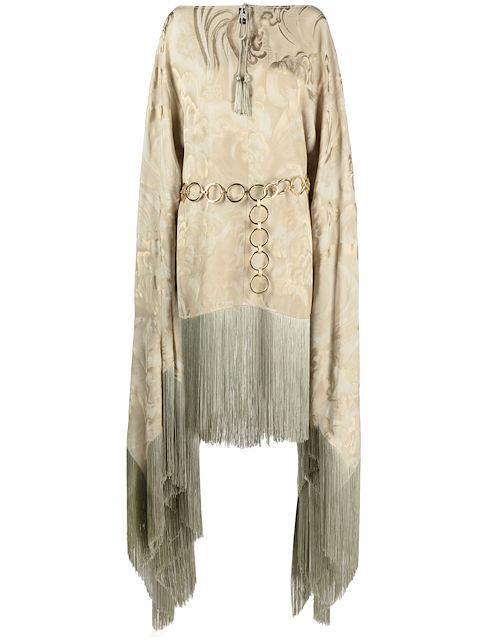 Taller Marmo Veneno Clouds kaftan minidress