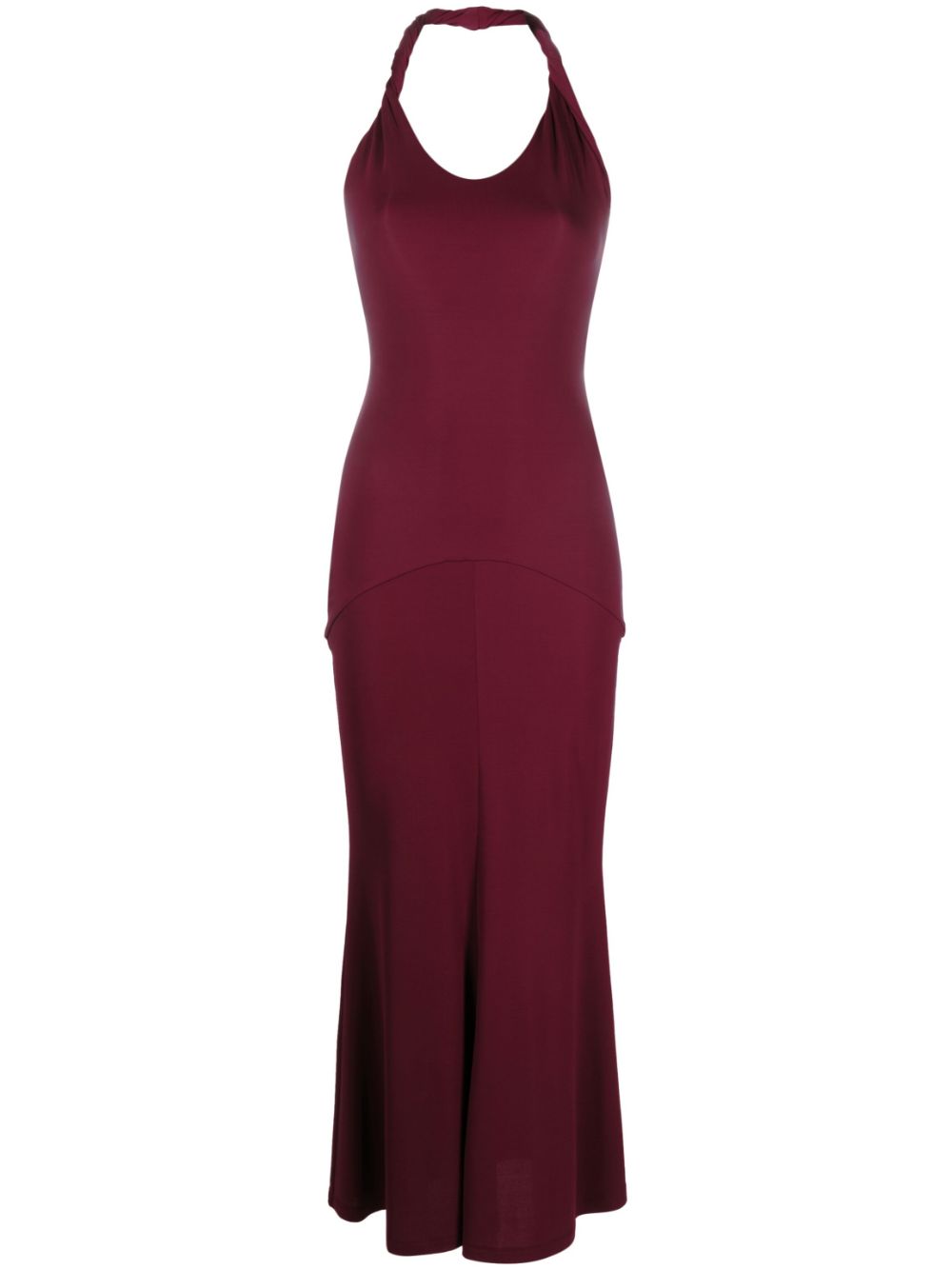 Tove Red Eleanor Halterneck Midi Dress