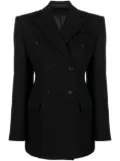 WARDROBE.NYC Contour double-breasted blazer - Black