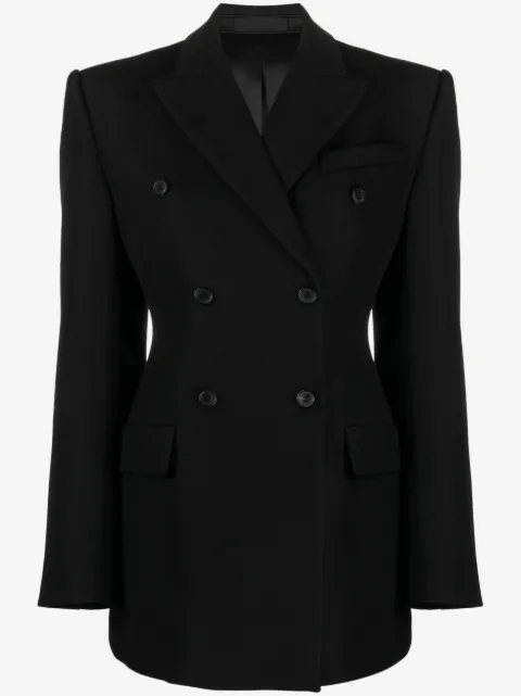 WARDROBE.NYC Contour double-breasted blazer
