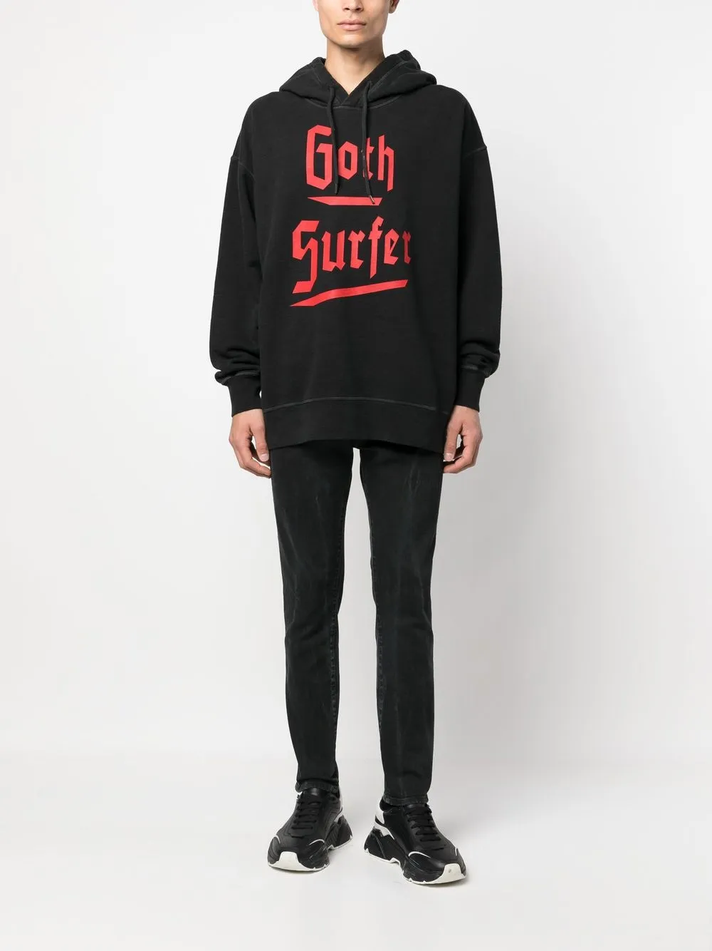 【DSQUARED2】Goth Surfer Adriana Hoodie スウェット関税送料込 DSQUARED2】Goth Surfer Adriana Hoodie スウェット関税送料込