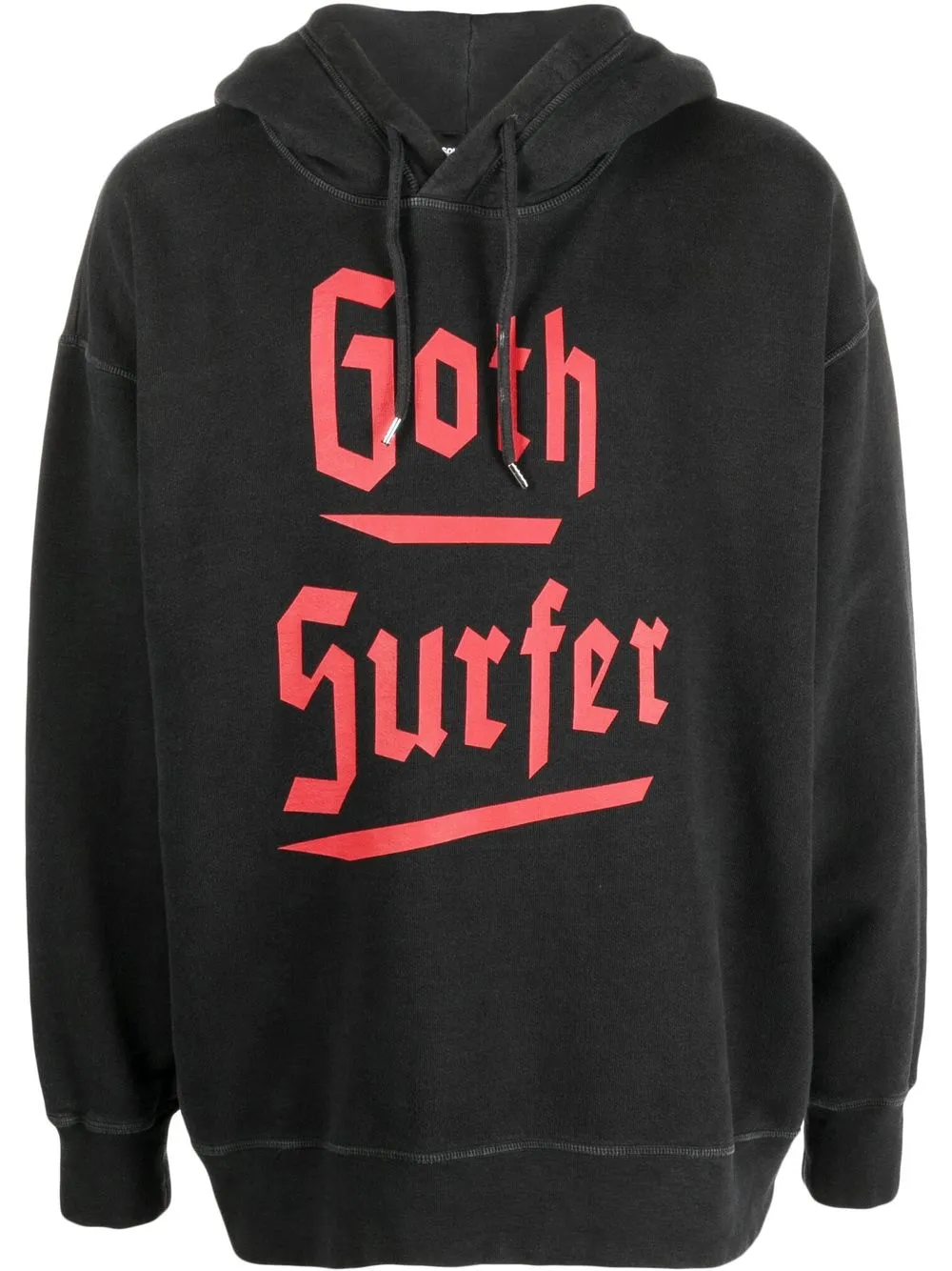 関税送料込♪DSQUARED2/Goth Surfer Adriana Hoodie Dsquared2 Goth Surfer-print hoodie | Smart Closet