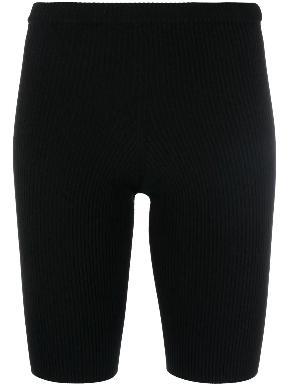 DSQUARED2 ribbed-knit cycling shorts – Black