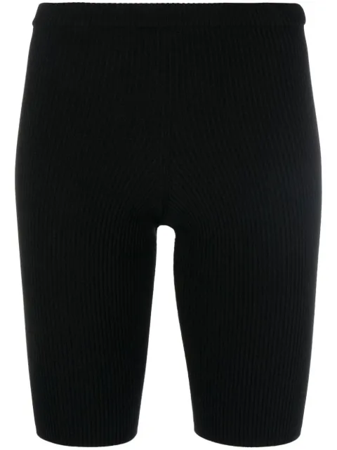 DSQUARED2 ribbed-knit cycling shorts