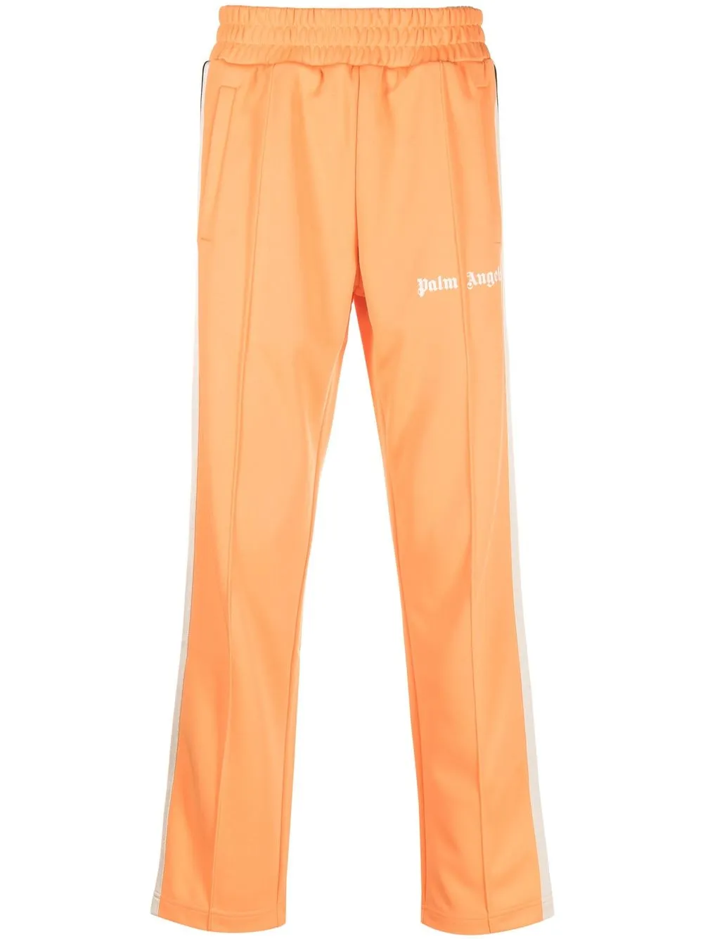 

Palm Angels pants con logo estampado - Naranja