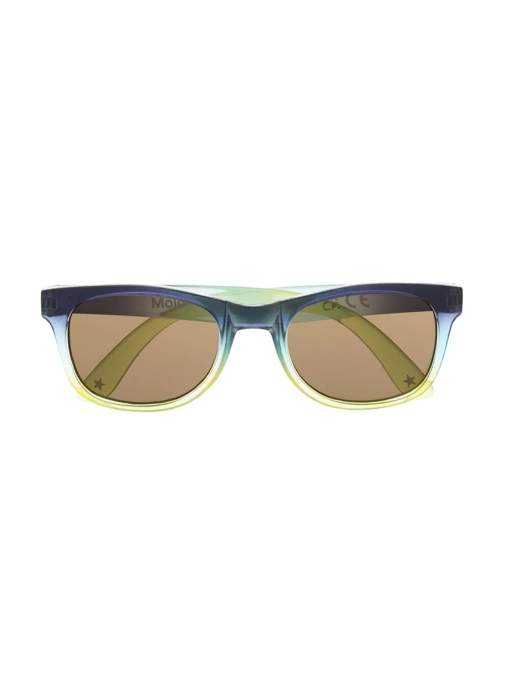 

Molo Star square-frame sunglasses - Blue