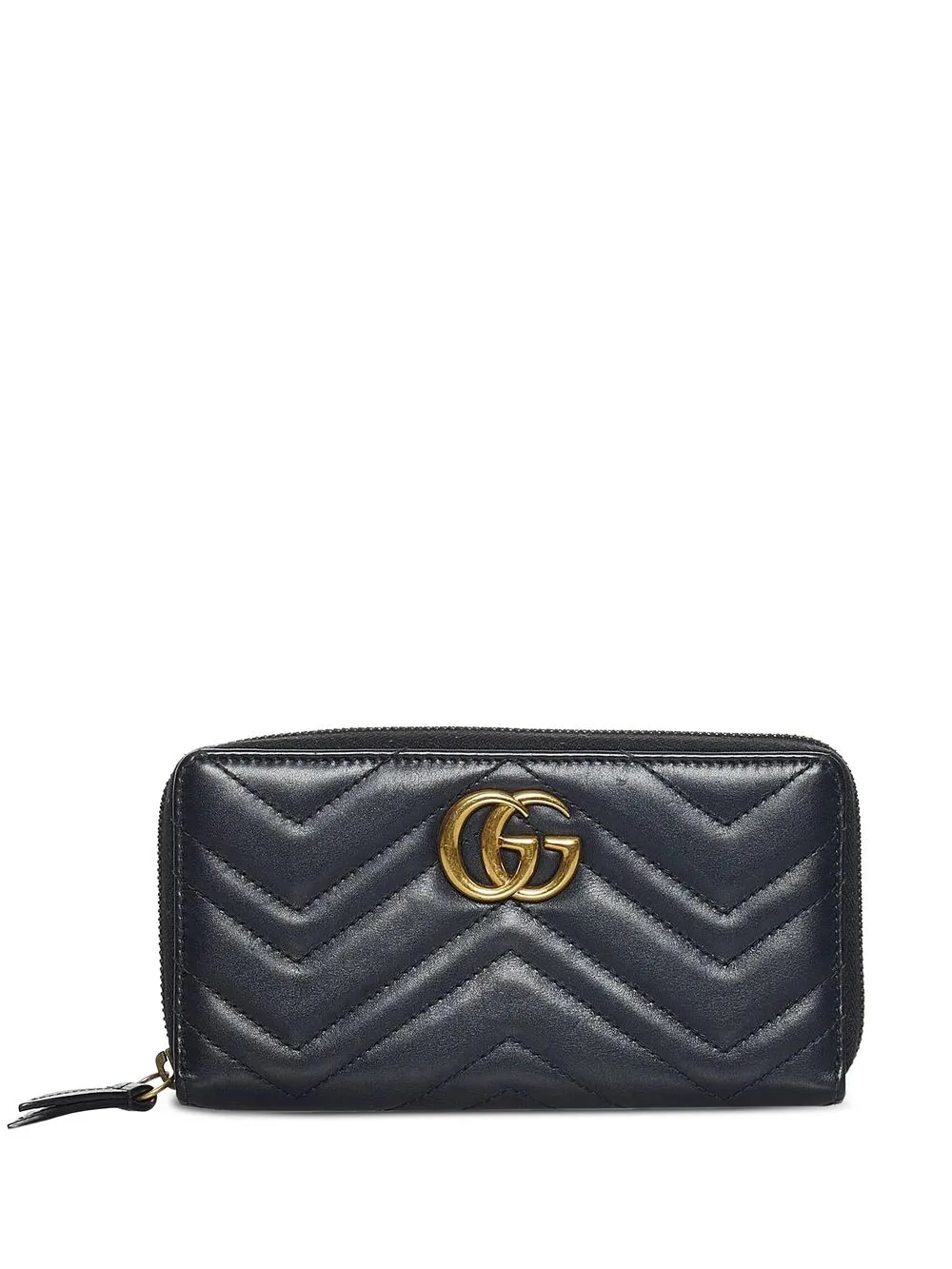 

Gucci Pre-Owned GG Marmont zip-around wallet - Black