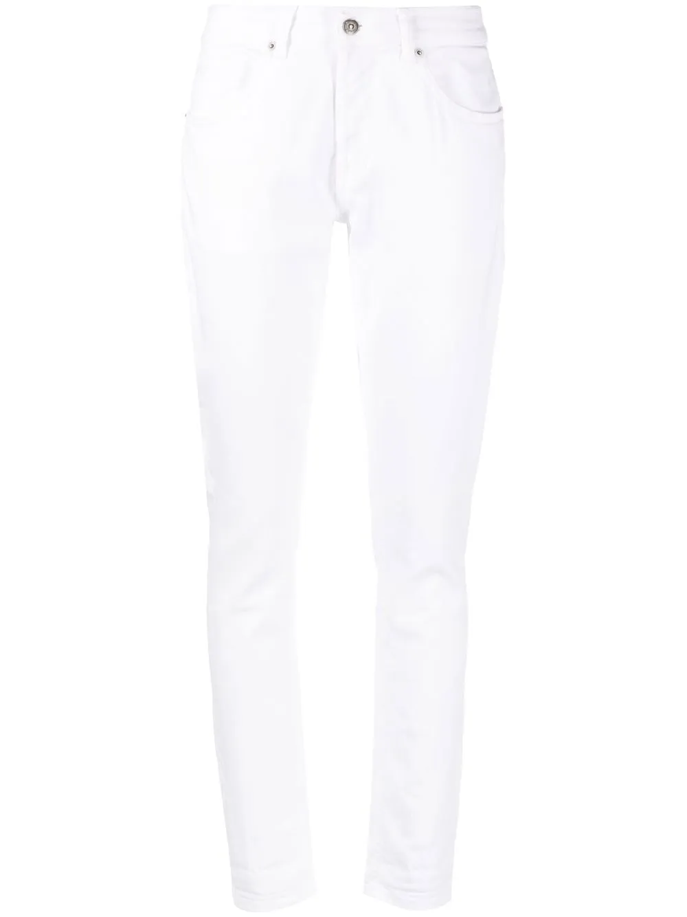 

DONDUP four-pocket cotton skinny trousers - White