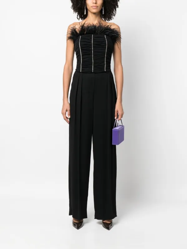 Patrizia Pepe ビジュートリム トップ | ブラック | FARFETCH JP