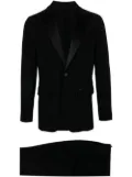 DSQUARED2 silk-trim two-piece suit - Black