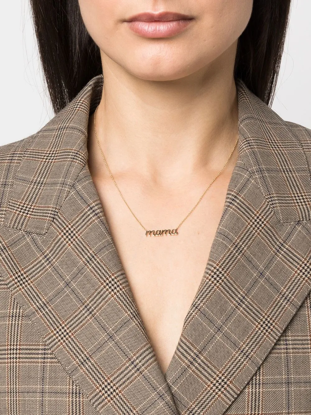 Ef Collection 14kt geelgouden halsketting