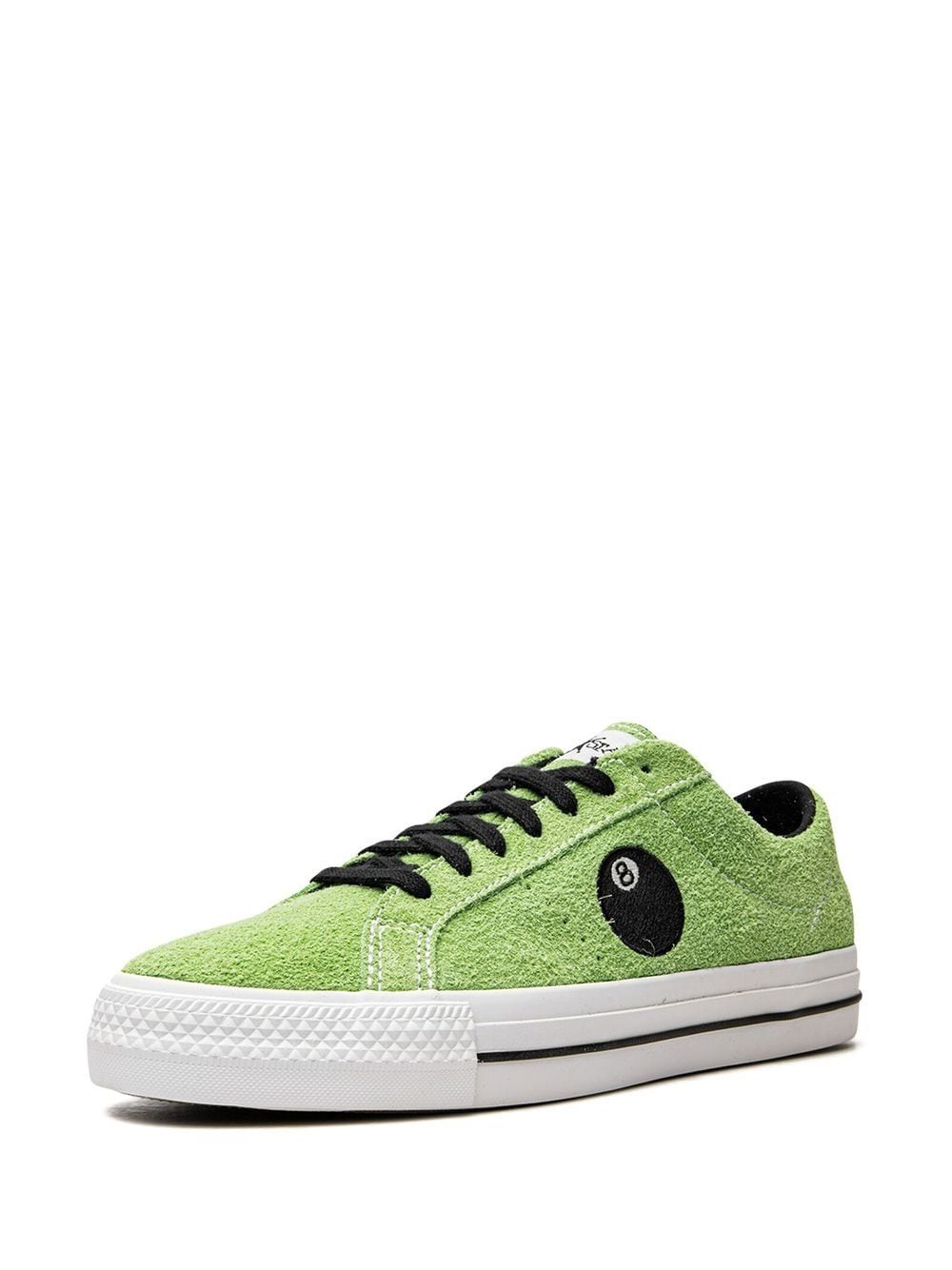 Shop Converse X Stüssy One Star Pro "8-ball" Sneakers In Green