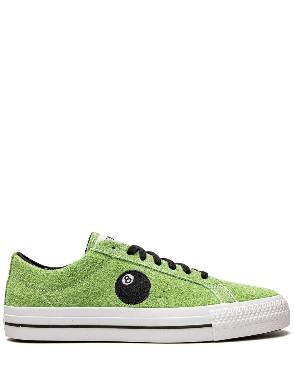 Converse X Stüssy One Star Pro "8-ball" Trainers In Green