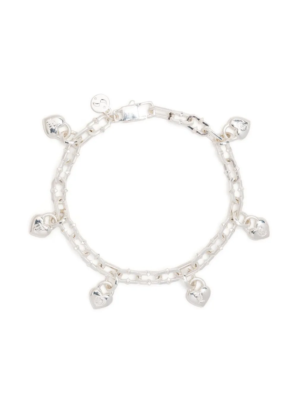 

Stolen Girlfriends Club Helsing Love chain-link bracelet - Silver