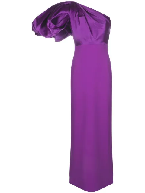 Solace London Karli one-shoulder gown